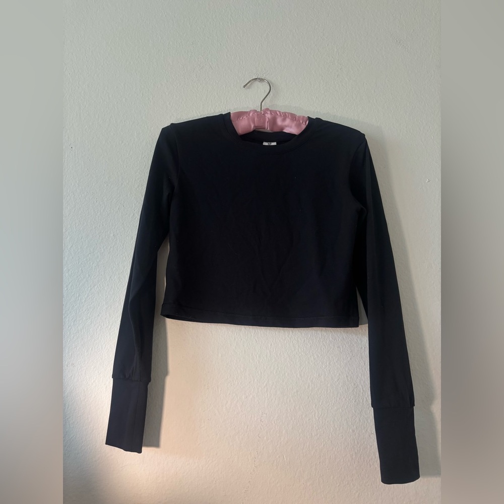 Black long Sleeve PARGON workout top